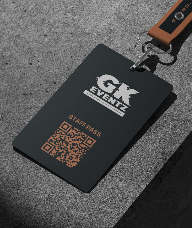 GK Eventz Logo, created by Printlogik
