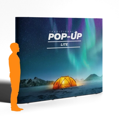 Traditional - Pop - Up - Lite - Straight - 3x3 1
