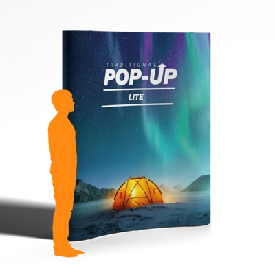 Traditional - Pop - Up - Lite - Curved - 2x3 1