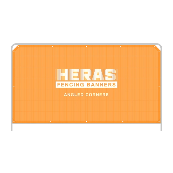  Heras - Fencing - Banners Angled - Corners