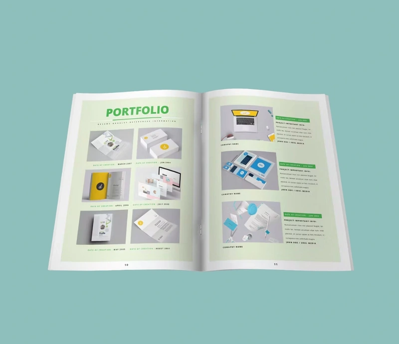 Printed booklets