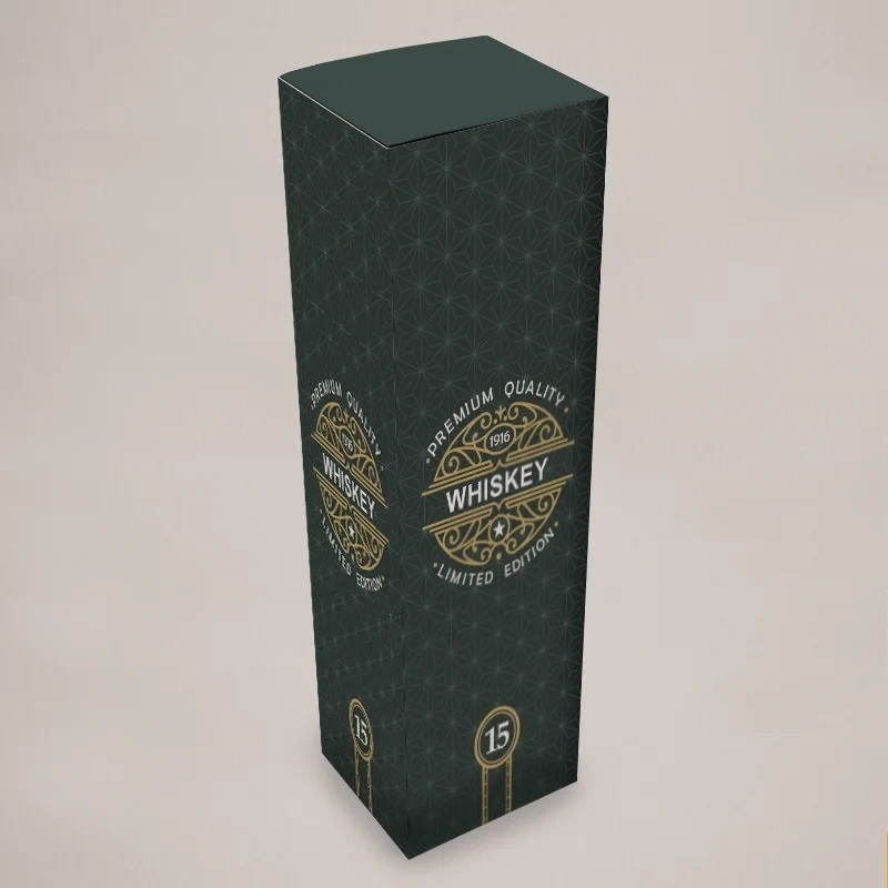 Printed bottle gift boxes
